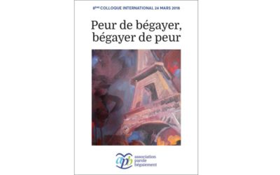 Parution du livre Peur de bégayer, bégayer de peur